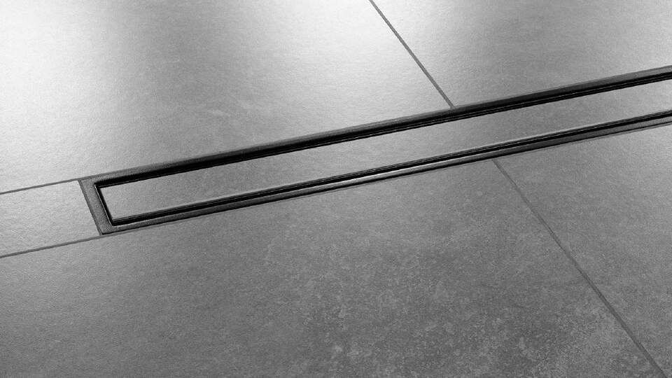 Schlüter®-KERDI-LINE-C FRAMED TILE MGS noir graphite mat